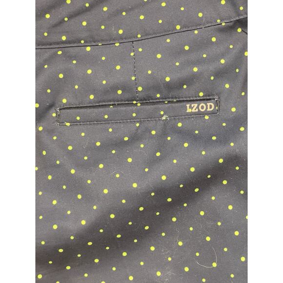 Izod Golf Women’s Shorts Navy Polka Dot Sizw 12 - Picture 3 of 8